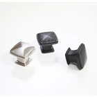 Top Zinc Alloy desk drawer square handles and push pull knobs