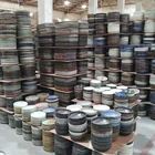 Chaozhou Factory Stocked Customized Porcelain Stock Plate Bowl Stock Color Tableware Plates Restaurant Ceramic By Ton