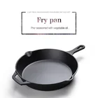 2020 Kitchen Skillet Pans Pre-Seasoned Cast Iron Cookware Sets/ 12 inch skillet frying pan
