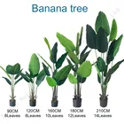Wholesale Silk Bird of Paradise Bananas Palm Plants Tall Artificial Traveler Banana Tree