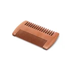 Beauty Care custom logo Lotus massage wooden wig hair beard wood comb and brush