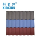 Warehouse stone coated roofing shingles roman tile material for house tile with good price