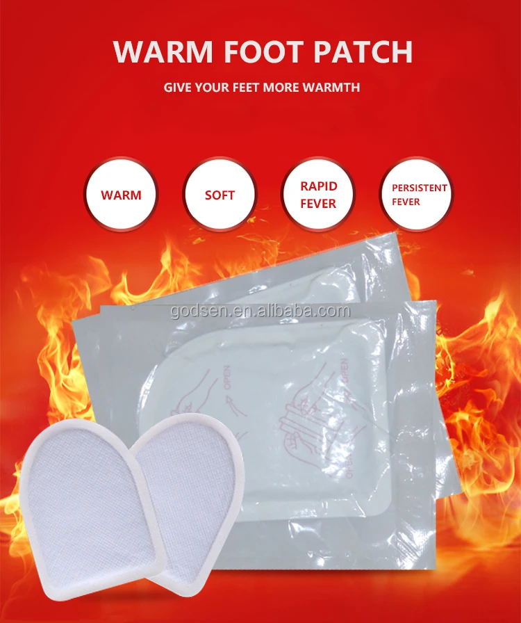 More Popular Winter Hot Patch Self Heating Foot Warmer Pads For Body