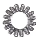 Free Sample Vlasy 3.2cm 50Pcs Mental I Shape Snap Clip for DIY Hair Weaves Clip in Hair Extensions