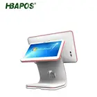 Hot sale product dual screen 15.6 screen touch pos terminal / system cash register