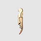 Factory Direct stainless steel gold corkscrew wine opener