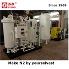 Psa N2 Generator Nitrogen PSA N2 Generator With N2 Flow 100Nm3/h Purity 99.99% For Food Industry