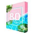 Trade show exhibition booth fabric tension wall banner backdrop stand pop up fabric display