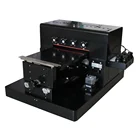 hot sell 6 colors flatbed uv printer a3 for epson R1390 printhead with white ink