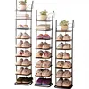 European Style Multi Function Metal Display Shoe Rack Stand For Cheap Sell