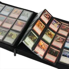 Loli Photo Card Album Customized Card Game 8*12 Loli 12-pockets Pu Leather Photo Card Zipper Photo Album Binder