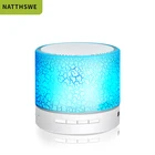 Mini Wireless Loudspeaker Subwoofer Bluetooth Speaker With LED TF USB