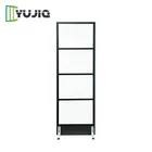 Good Performance Aluminum frame standard size acrylic office furniture partition wall panel
