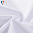 Wholesale poplin shirt fabric 100% cotton fabric C100% 40*40 110*70 102g
