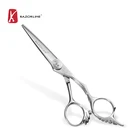 Free Sample Available AK21 Japan 440C Steel Barber Scissors Hair