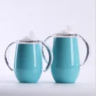 Tumbler Cups 14oz Stainless Steel Tumbler Sippy Cup