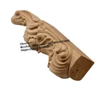 Wood Sofa Foot Unpainted Rubber Wood Carved Furniture Table Chair Bed Sofa Foot Legs
