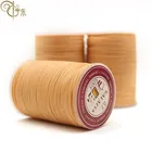 0.6mm high tenacity embroidery sewing thread cored round Waxed Thread wholesale European waxed thread
