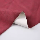 Hot sale quality knitted bonded synthetic polyester suede sofa fabric