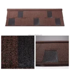 Shingle type hot sale aluminium zinc stone chip coated metal roof tile