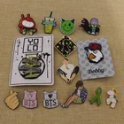 Brooch Badge Safety Soft Hard Enamel Anime Pinned Bts Kpop Idol Brooch Pin Badge Manufacture Custom Enamel Pin