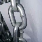 H.D.G.White Galvanized DIN5685A Short Welded 8MM Chain