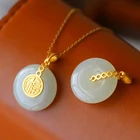 Popular elegant design jade jewelry necklace pendant picture pendant necklace