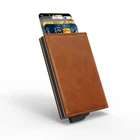 Wallet Teen Wallets New Wallet 2020popular New Wallet Fashion Leather Teen Aluminum Slim Card Holder Wallets