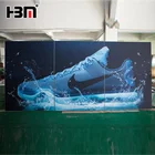 2018 new advertising sign extrusion aluminium profile flashing fabric light box with led panel