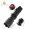 Aluminum AA battery 3 modes police promo custom small pocket portable mini zoom tactical led torch light flashlight