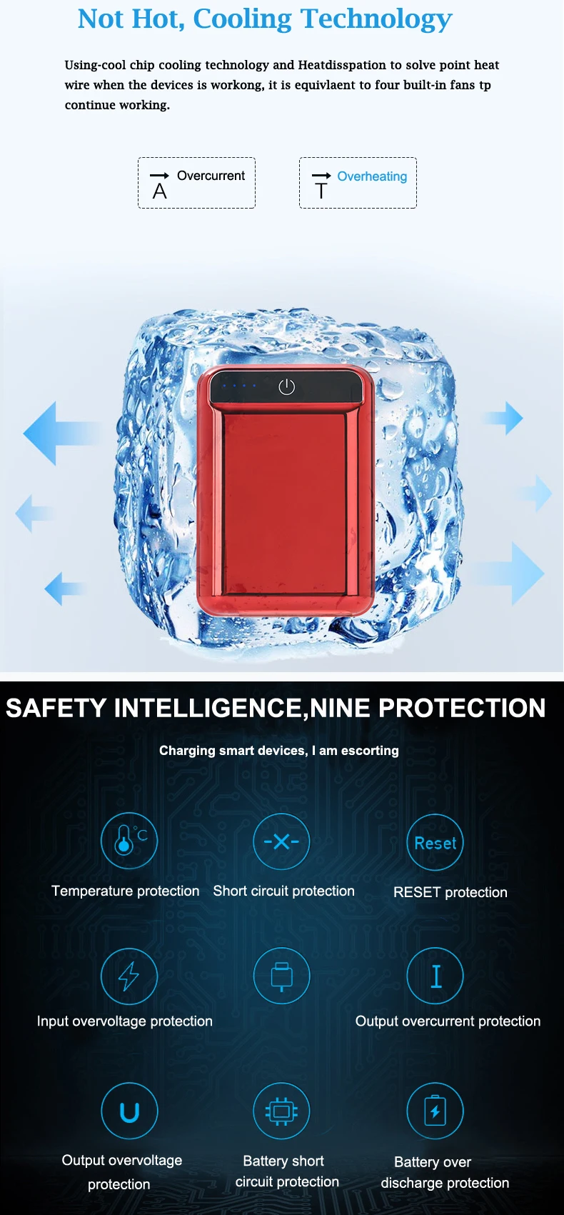 New 2019 Trending Product Portable Slim Pocket Custom Mini Power Bank Station , Mini Power Banks - ANKUX.COM