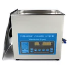 2019 new design high quality RoHS CE 240w 10l industrial ultrasonic cleaner
