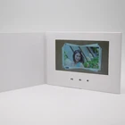 7 Inches screen LCD Video Card,Video Brochure,Video Booklet For Wedding Invitation