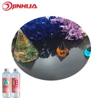 3D Floor Customized Two Component Clear Liquid A B Epoxy Glue