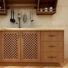 European style custom designs modular kitchen cabinet