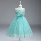 2020 new girl frocks party kids flower Princess formal dress for children girls