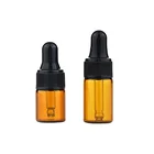 Glass Vial 2ml Glassglassglass 2ml Glass Vial Mini Glass Vial With Dropper 2ML 3Ml 5ML Perfume Sample Dropper Bottle