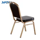 Steel Chair Customized Cheap Metal Steel Iron Banquet Hall Chair For Hotel Restaurant Catering Stackable