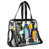 Tote Clear Bag PVC Transparent Shoulder Bag Women Satchel Handbag