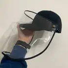 Common Visors Chinese Supplier Plastic Face Shield Visors Anti-virus Cap Safety Face Shield FFP3 Hat Face Shield