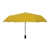 Full Automatic Wholesale Portable Safty 3 Folding Umbrella with Led Torch Handle