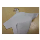 measured mini teddy bear t shirts custom printed sublimation mini t shirt for car, souvenir mini kits