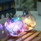 Christmas Ball Led Light Christmas Decoration Ball Led Light 80Mm Transparent Christmas Ball For Party