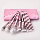 wholesales 100%Cruelty free Dual-application make up set brushes