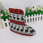 Hot Christmas elk warm snow boots indoor and outdoor snow boots