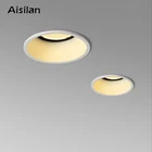 SD119 シーリングスポットライト led 調光可能な現代調節可能な trimless 凹型ダウンライト 7 ワット屋内 led 凹型スポットライト