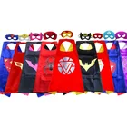 Double Layer Custom Logo Wholesale Superhero Capes For Kids