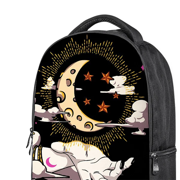 Customized logo Abstract Young man durable outdoor15.6 laptop backpack