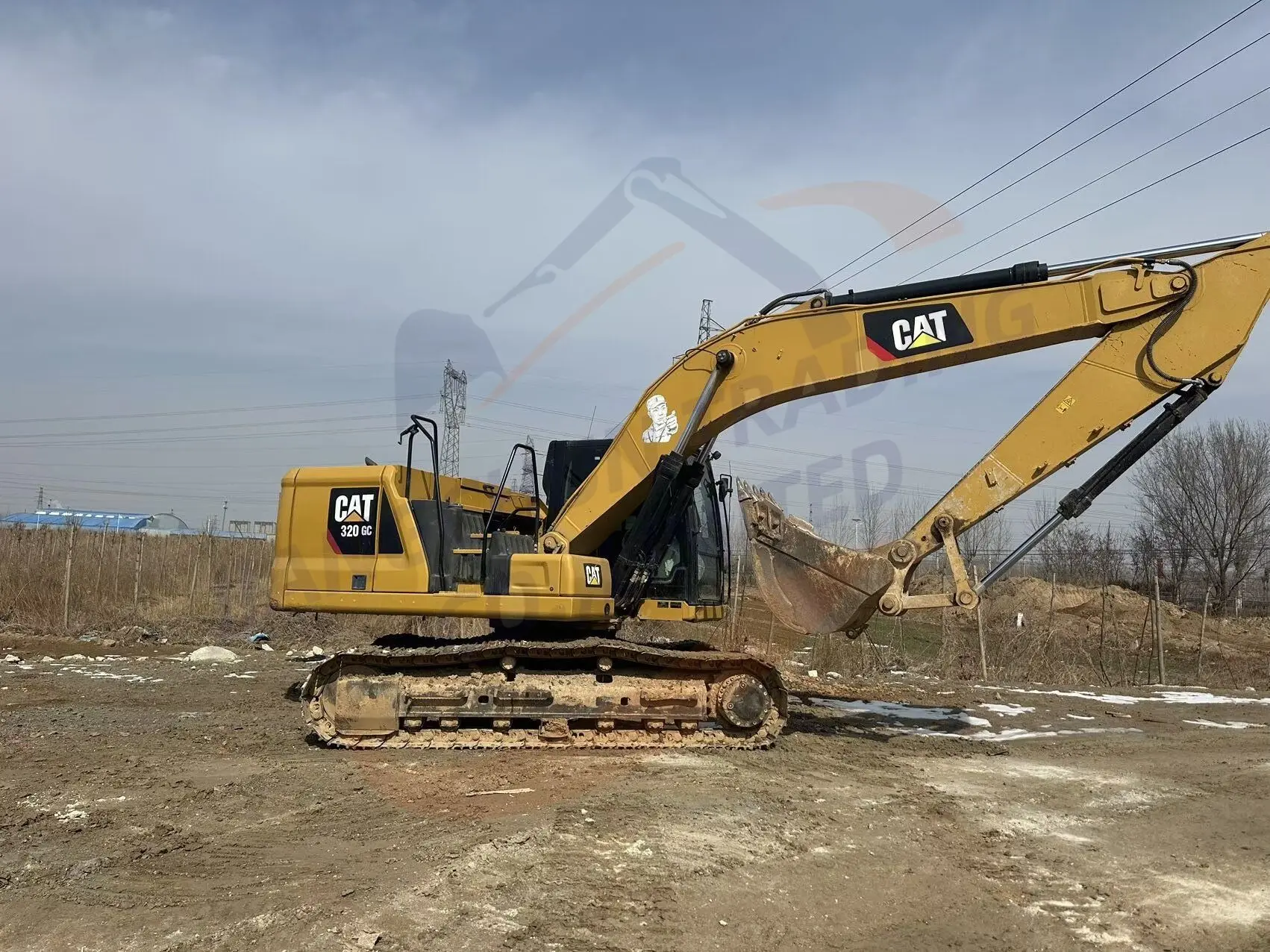 Cat Used Caterpillar Excavator Excavadora Japan Cat Gc D