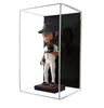custom made transparent acrylic wall mount collectible doll figurine display case